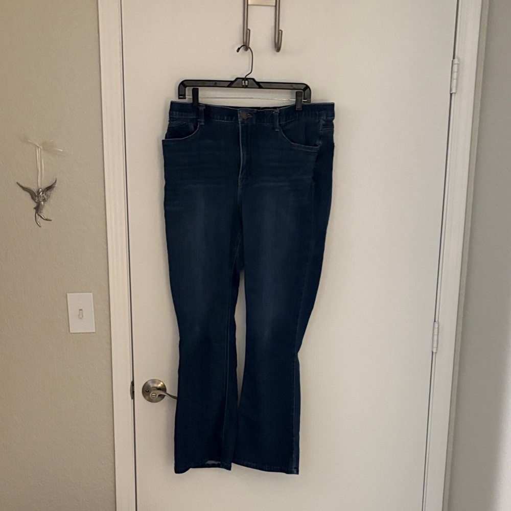 Wit & Wisdom Dark Blue Flare Jeans